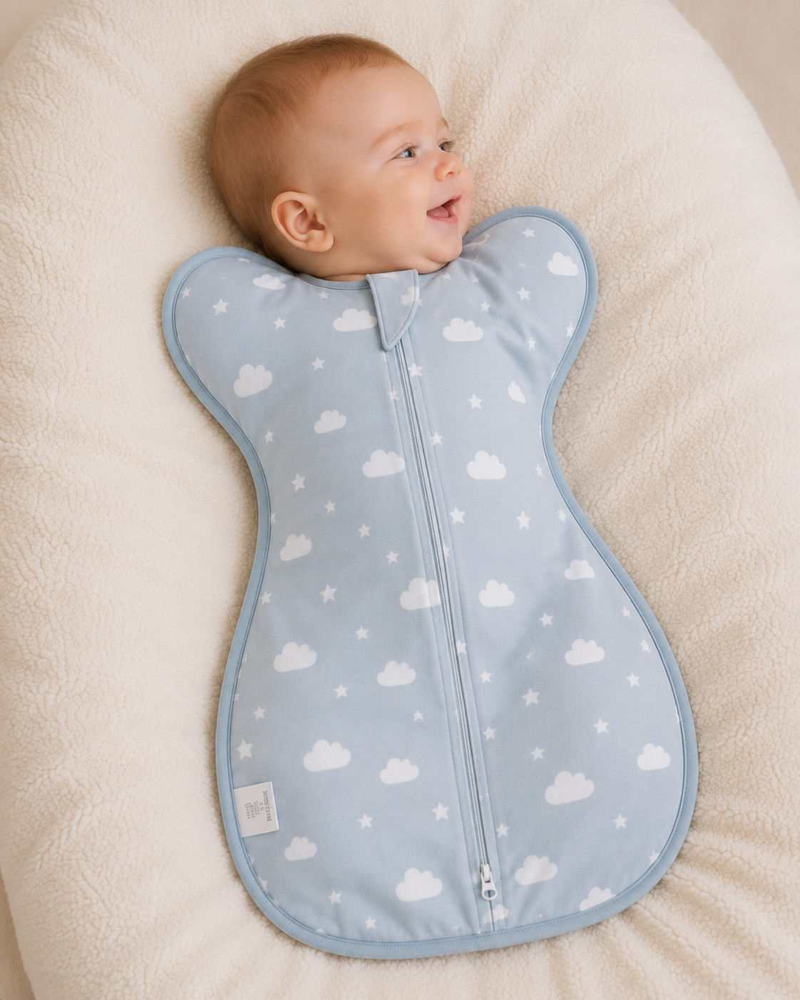 Saquito de dormir para bebés Tog 1.0 swaddle-up de puro algodón