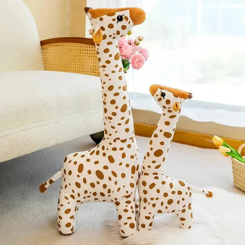 Peluche de apego jirafa de felpa, muy suave, 40 centimetros