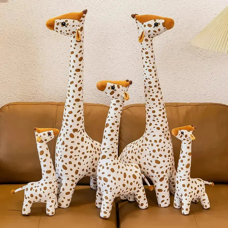 Peluche de apego jirafa de felpa, muy suave, 40 centimetros