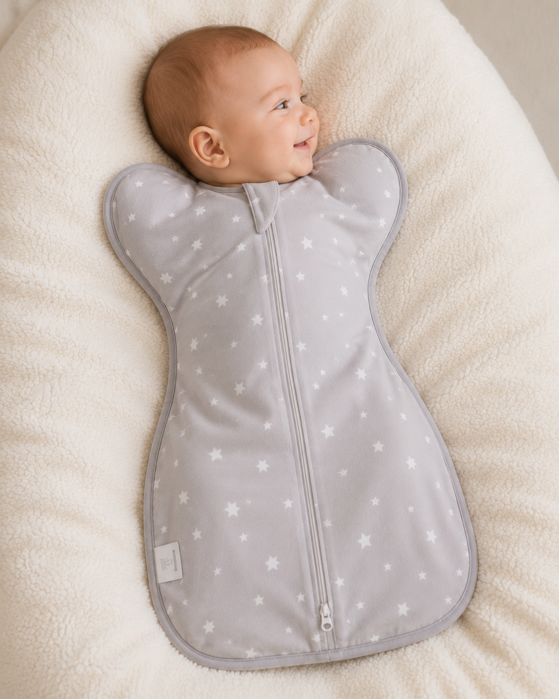 Saquito de dormir para bebés Tog 1.0 swaddle-up de puro algodón