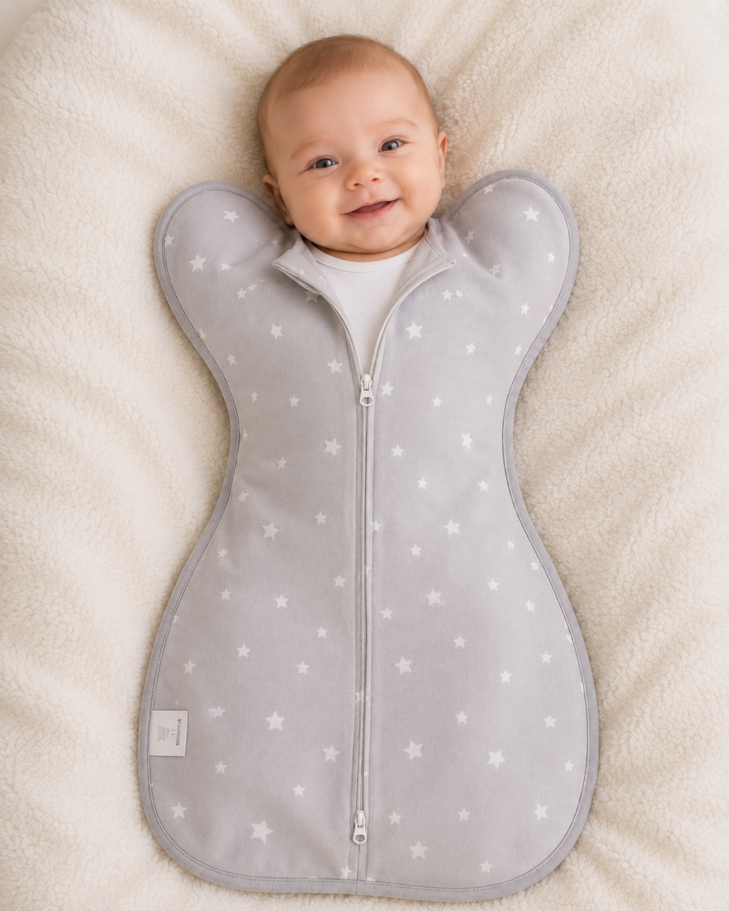 Saquito de dormir para bebés Tog 1.0 swaddle-up de puro algodón