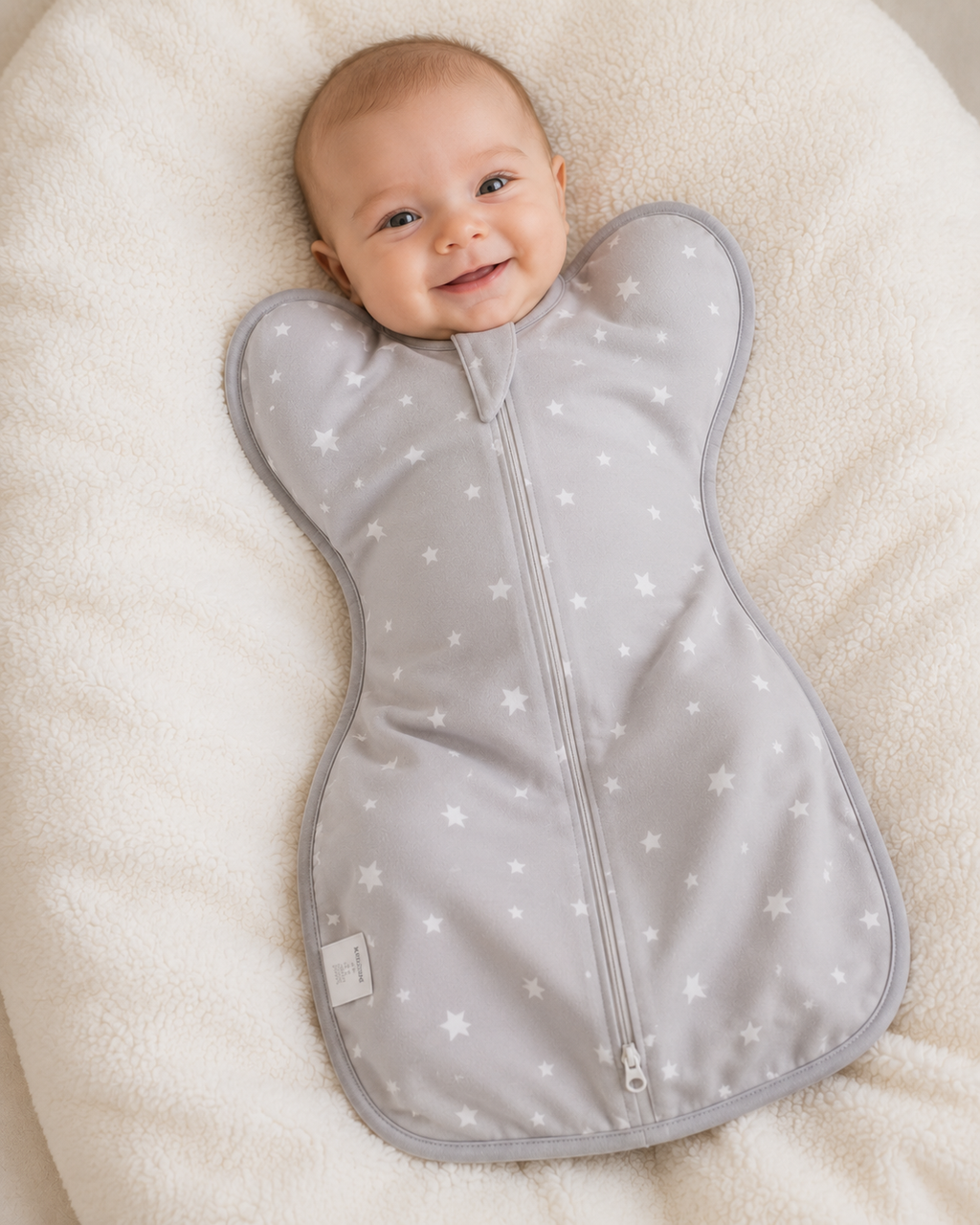 Saquito de dormir para bebés Tog 1.0 swaddle-up de puro algodón