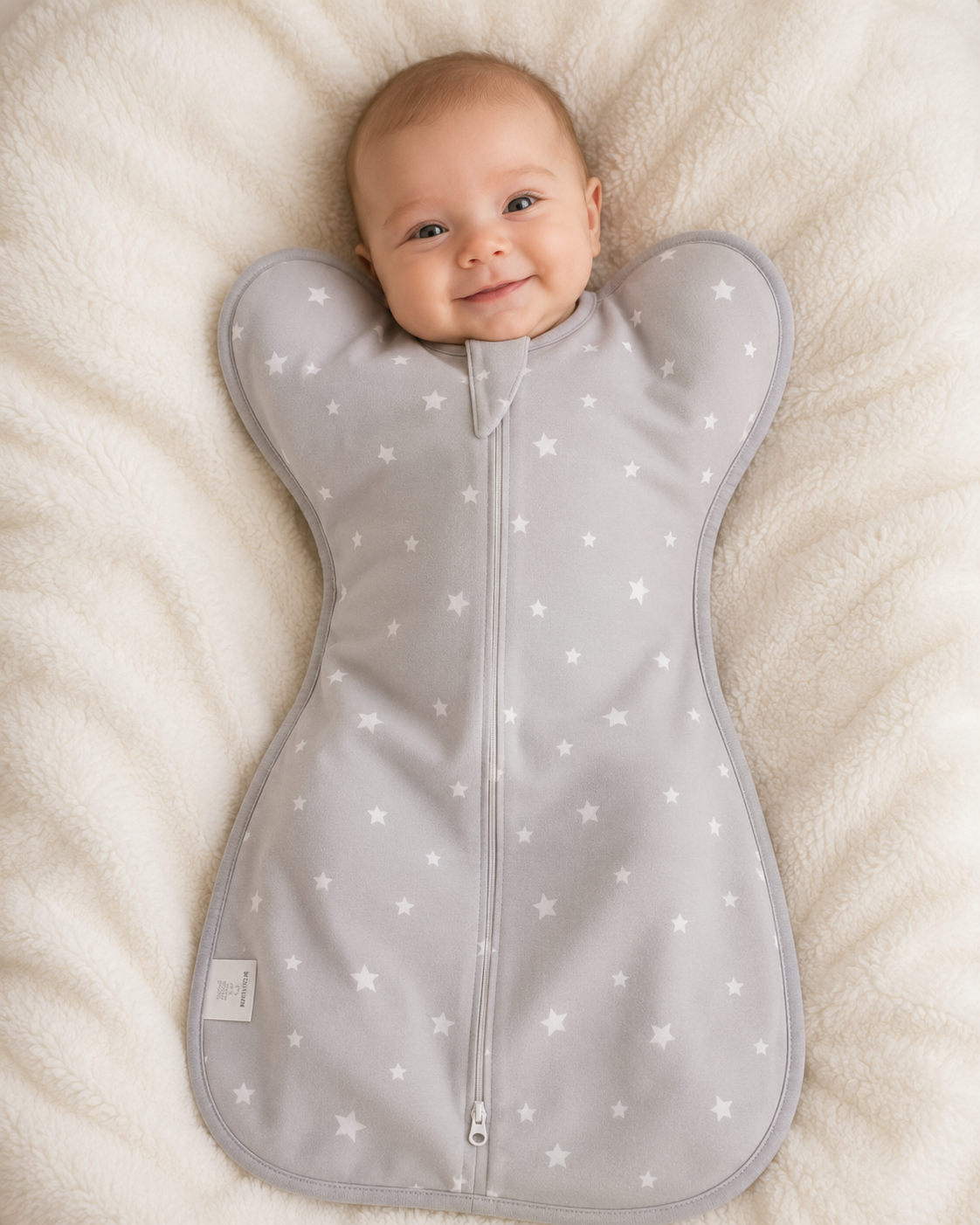Saquito de dormir para bebés Tog 1.0 swaddle-up de puro algodón